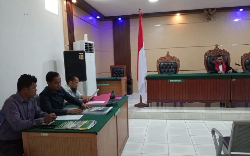 Ranah Perdata, Hakim PN Dumai Tolak Prapid DY