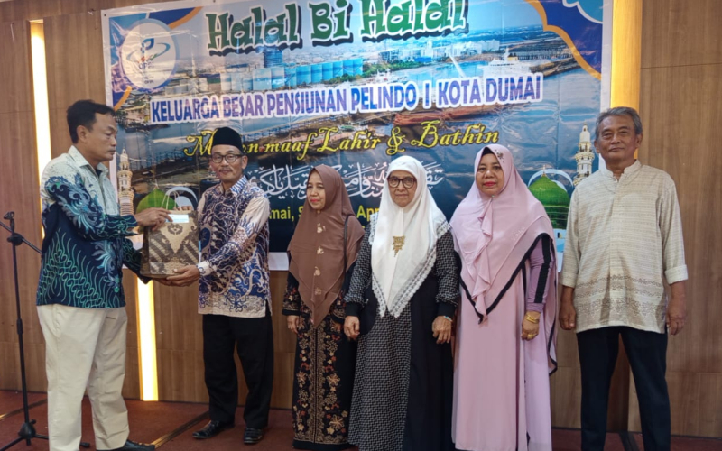 Silaturahmi Pensiunan Pelindo Dumai Perkuat Ikatan Kekeluargaan