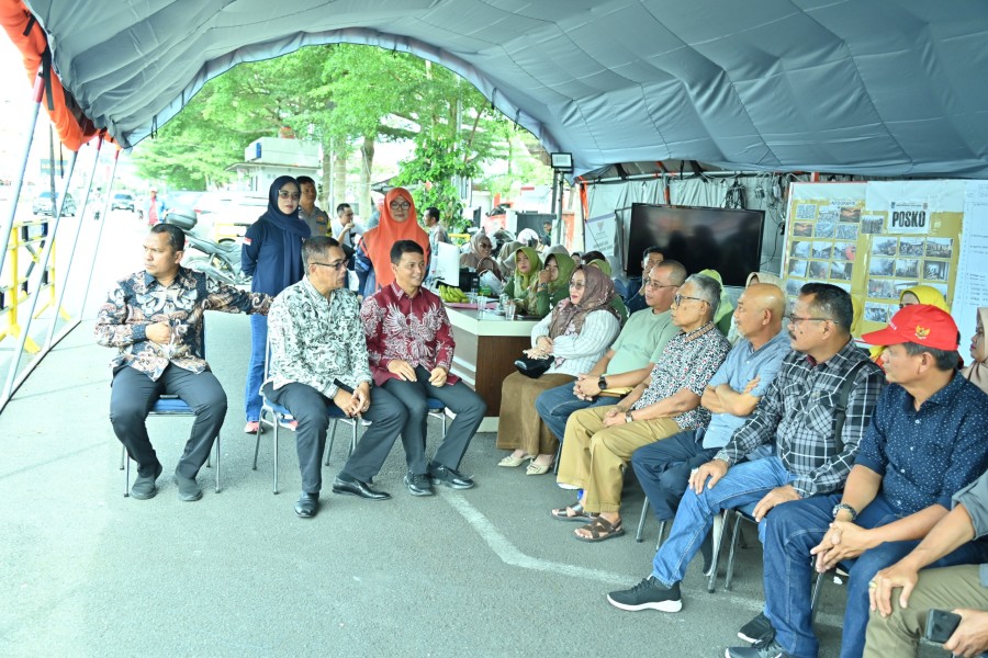 Dunsanak di Rantau Turun Tangan, Pasar Payakumbuh Dapat Bantuan Dari Gonjong Limo Riau