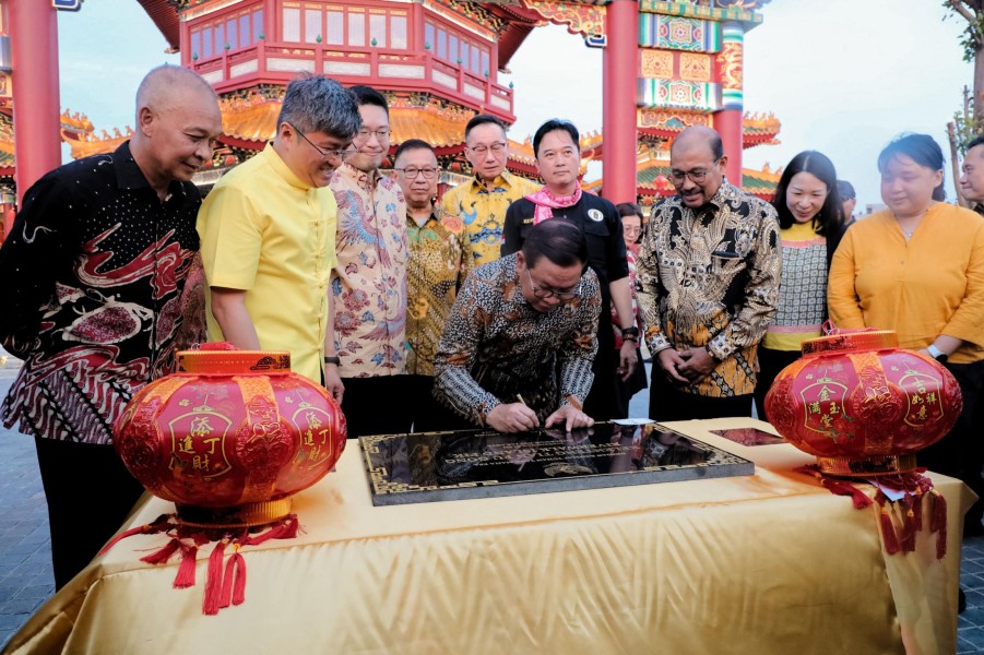 Pramono Resmikan Kelenteng Tian Fu Gong di PIK 2, Soroti Pentingnya Toleransi di Jakarta
