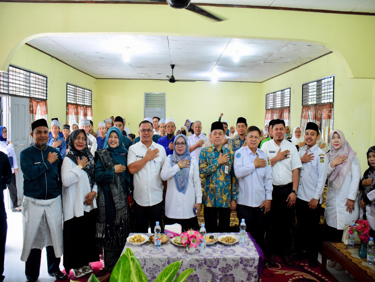 Wakil Bupati Kampar Luncurkan TV Pintar Digital dan Tinjau Fasilitas Pendidikan di SKB Salo