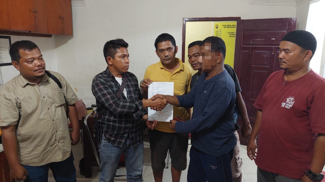 Keselamatan Jurnalis Utama, Pimpred Okegas Dukung Perdamaian Kasus Lemansyah