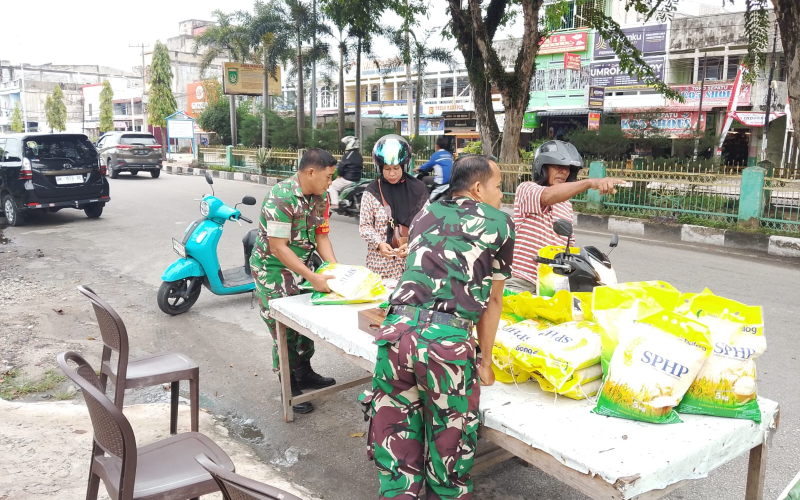 Dandim 0320 Dumai: Gerakan Pangan Murah Bantu Ringankan Beban Masyarakat