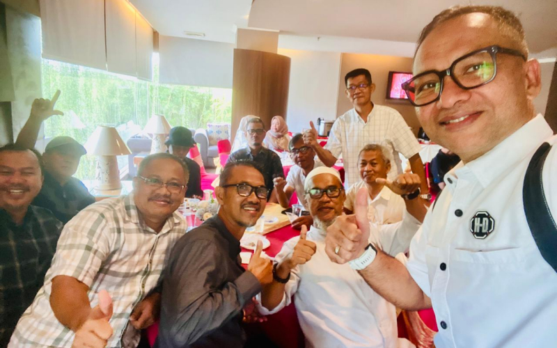 Meriah, Halal Bihalal dan Silahturahmi SMANSA 91 Bukit Jin Dumai