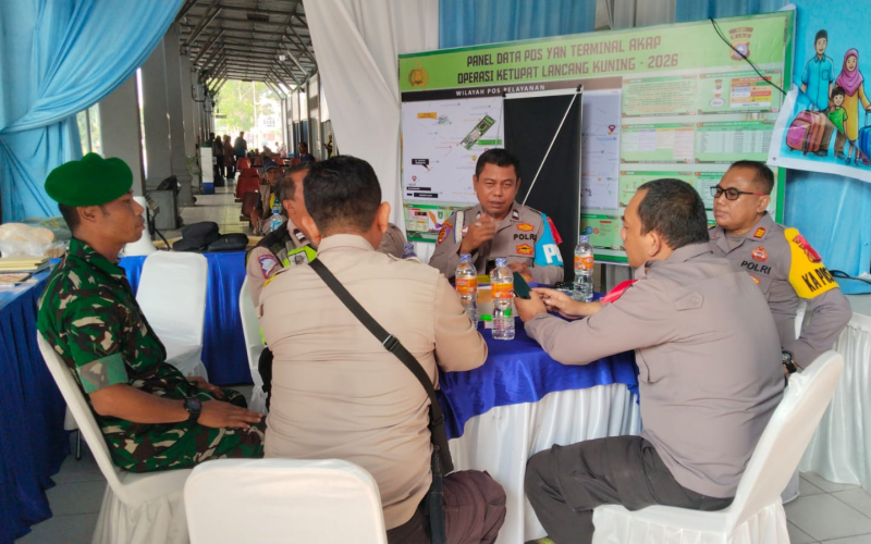 Aktivitas Penumpang Meningkat, Posyan Terminal AKAP Dumai Siaga Penuh