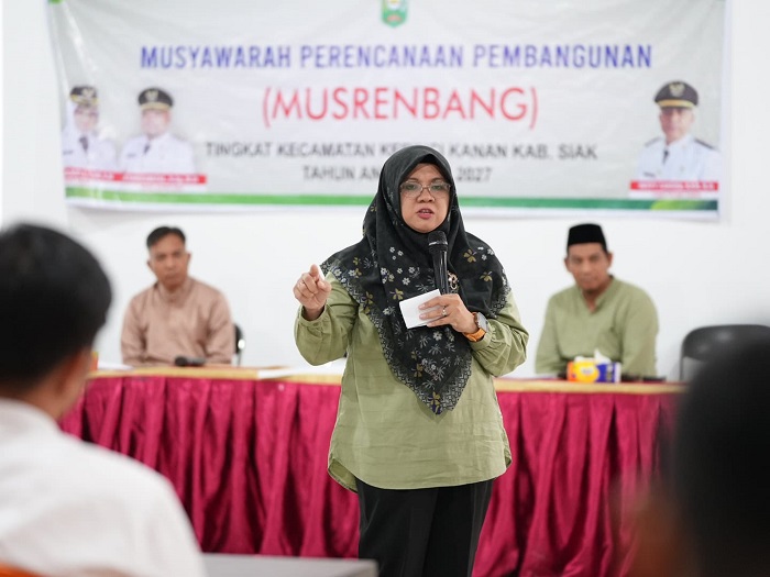 Buka Musrenbang Kerinci Kanan, Bupati Afni Targetkan Lahan Produktif 20 Hektar dan Prioritas Naker Lokal