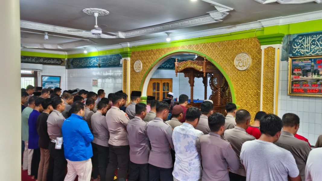 Duka Mendalam untuk Affan Kurniawan! Polres Kampar Gelar Sholat Ghoib, Kirimkan Doa Terbaik untuk Almarhum!