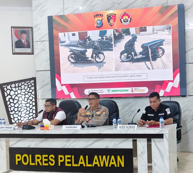 Polsek Pangkalan Kuras Ungkap Kasus Persetubuhan Anak, Pelaku Menyerahkan Diri
