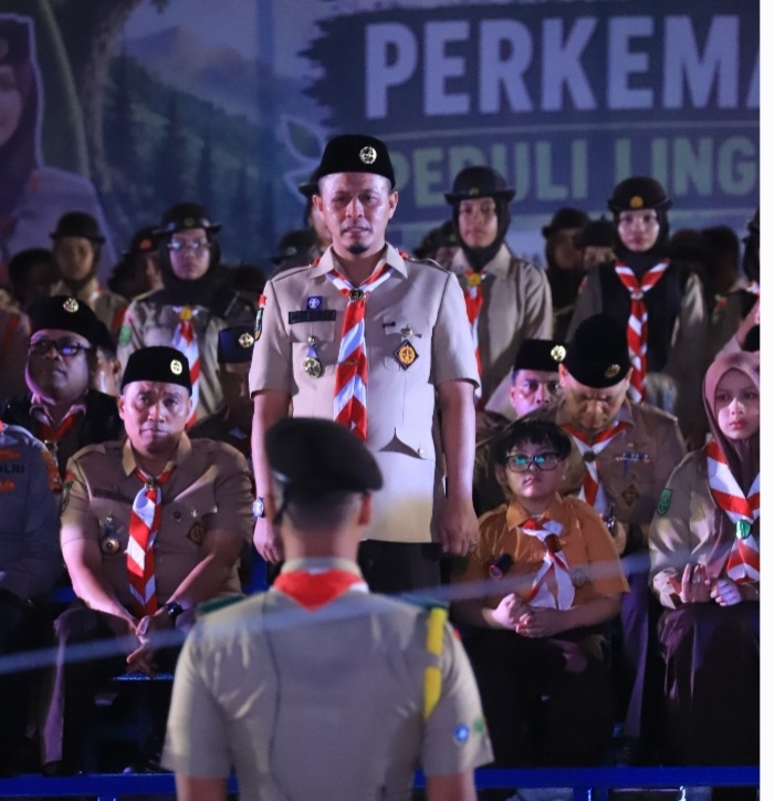 Resmikan Bumi Perkemahan Tunas Kencana, Wako Agung Ajak Semua Berperan Jaga Lingkungan