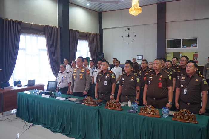 Sambut Implementasi KUHP Baru, Rutan Manna Ikuti Penguatan Sinergitas APH se-Provinsi Bengkulu