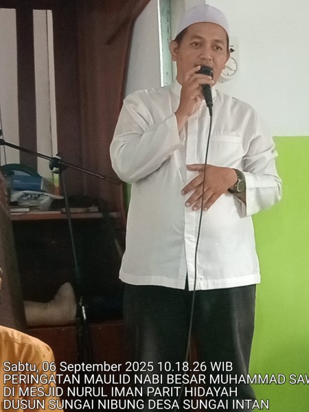Peringatan Maulid Nabi Muhammad SAW di Desa Sungai Intan Berlangsung Meriah dan Penuh Kekhidmatan
