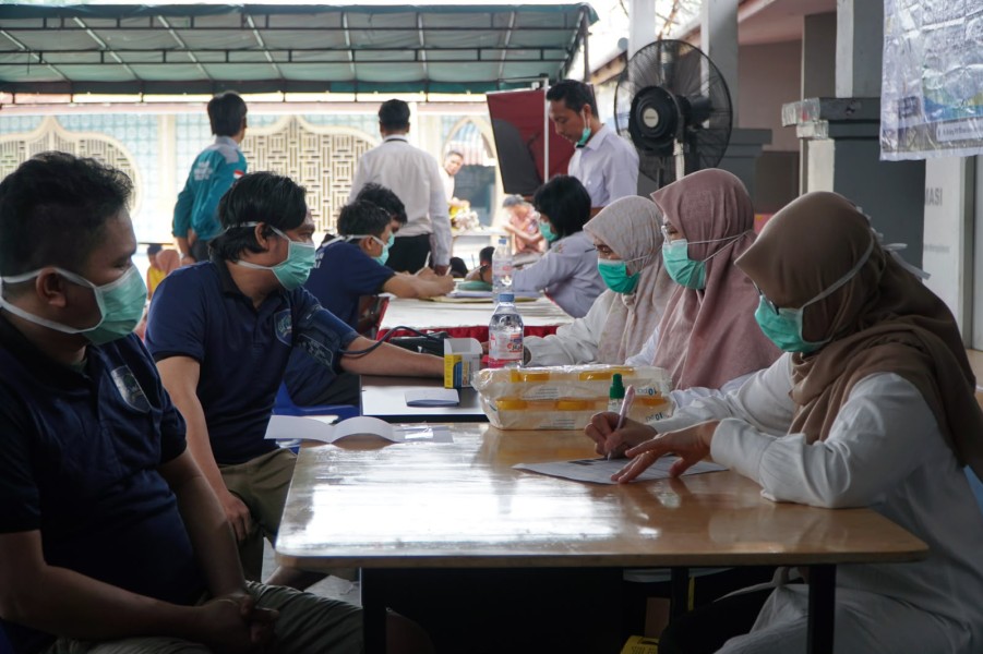 Gandeng Dinkes dan Puskesmas Bumi Ayu, Rutan Dumai Gelar Cek Kesehatan Gratis bagi Warga Binaan