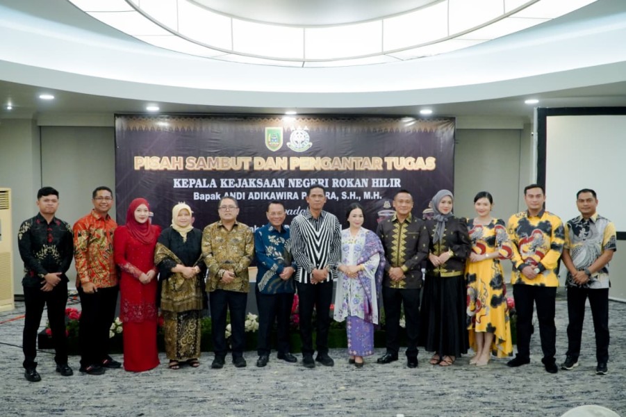 Pemkab Rohil Gelar Pisah Sambut Kepala Kejaksaan Negeri