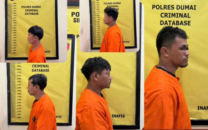 Polsek Sei Sembilan Ungkap Kasus Pencurian Sepeda Motor, Dua Tersangka dan Tiga Penadah Diamankan