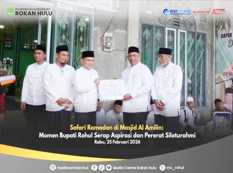 Safari Ramadan di Masjid Al Amilin: Momen Bupati Rohul Serap Aspirasi dan Pererat Silaturahmi