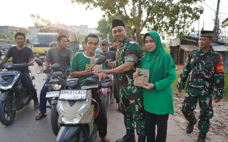 Berbagi di Bulan Ramadan, Kodim 0320 Gelar Buka Puasa Bersama Anak Yatim