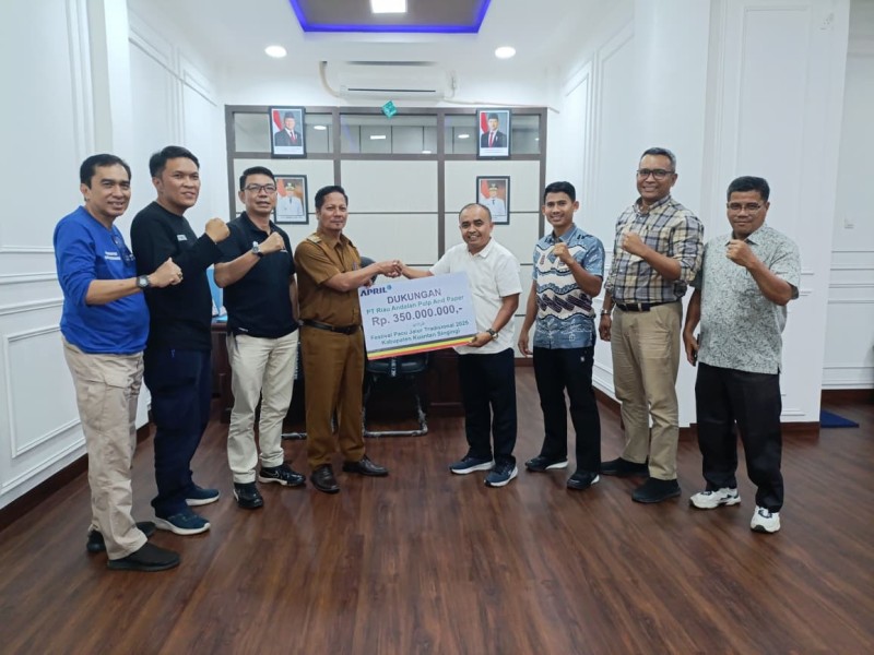 APRIL Perkuat Komitmen Budaya Lokal Lewat Dukungan Pacu Jalur 2025