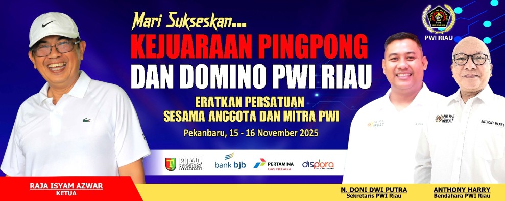 Kejuaraan PWI Riau Dibuka: Ratusan Wartawan Bertanding, Soliditas Dipulihkan Usai Konflik Internal