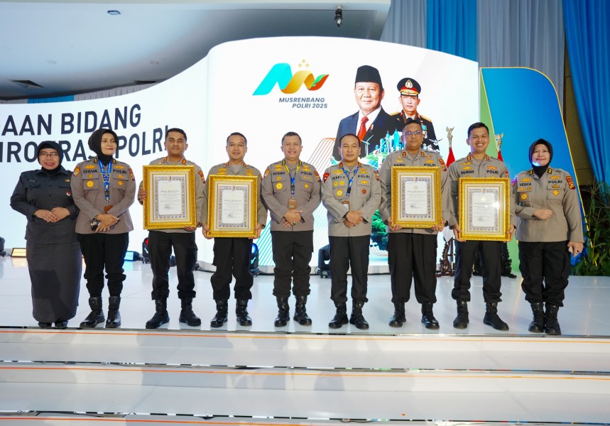 Bangun Zona Integritas, Polres Inhu Dapat Penghargaan dari Kapolri
