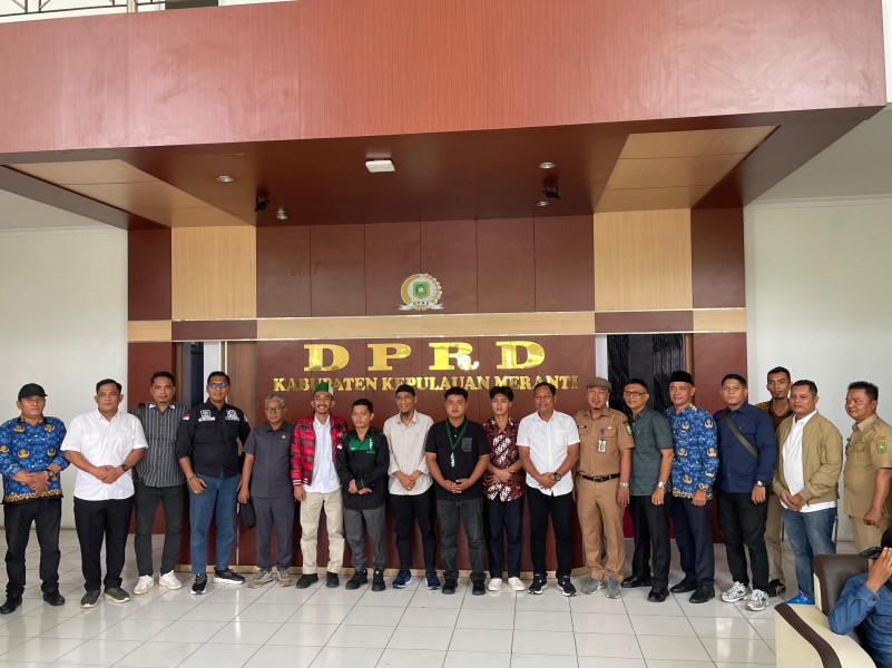 HMI Kepulauan Meranti Audiensi dengan DPRD soal Panglong Arang, Soroti Legalitas hingga Dampak Lingkungan