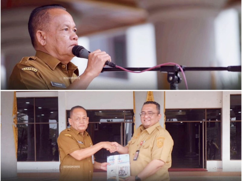 Sertijab Sekda Rohul, Yusmar Tegaskan Disiplin ASN dan Terapkan Pola Kerja Fleksibel