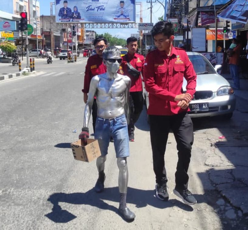 Dinsos Pekanbaru Jaring Gepeng dan Manusia Silver
