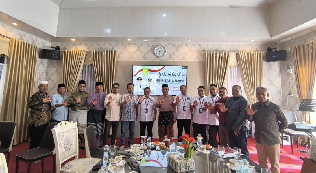 Bupati Inhil dan Bappenas RI Serius Bentuk Tata Kelola Baru Komoditas Kelapa