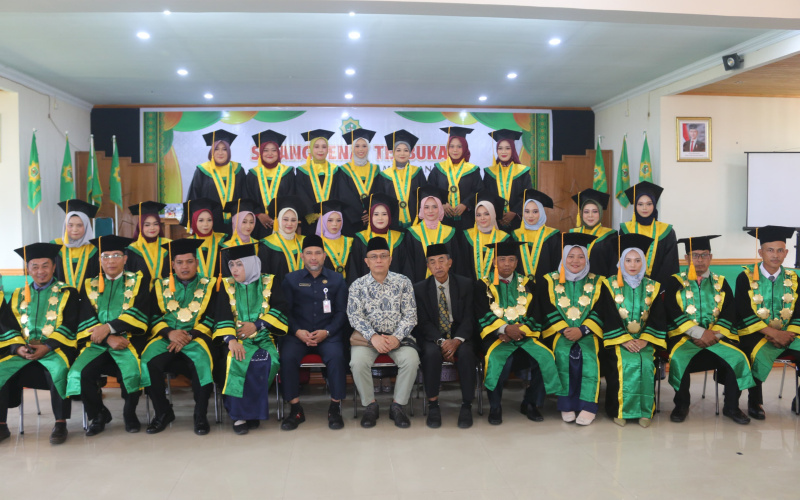 Pj. Bupati Inhil Hadiri Wisuda Ke-XXVIII STAI Auliaurrasyidin Tembilahan