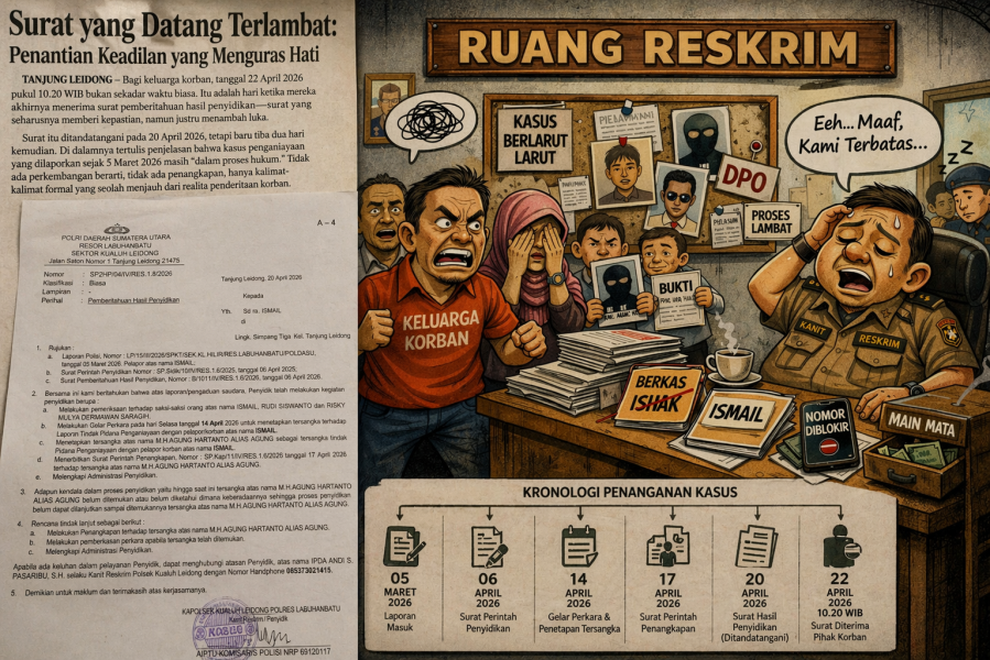 “Surat yang Datang Terlambat: Penantian Keadilan yang Menguras Hati”