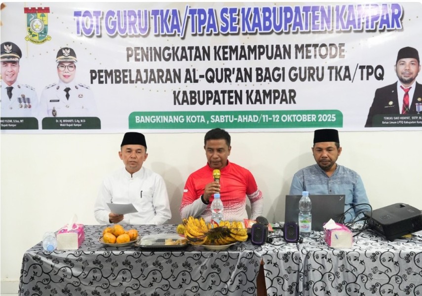 Bupati: Anak-anak Kampar Mesti Cinta Alquran dan Berakhlak Mulia