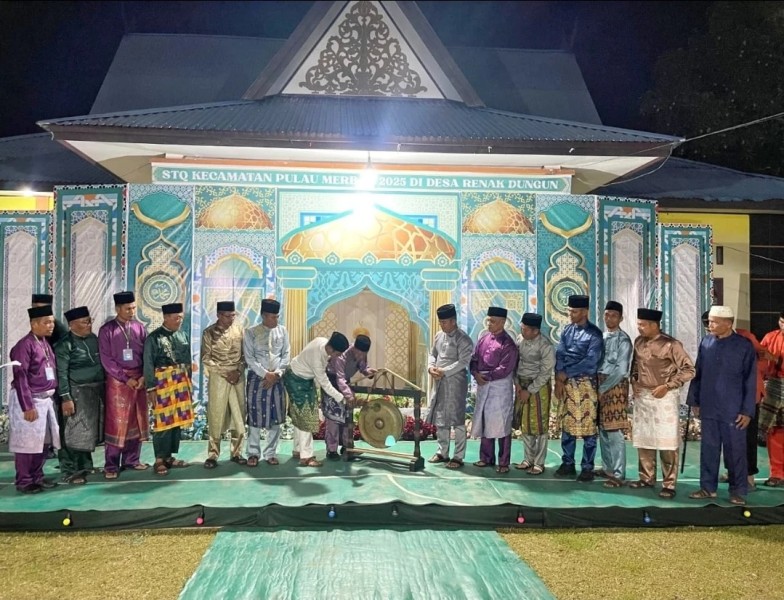 STQ Pulau Merbau 2025 Resmi Dibuka, 70 Peserta Siap Tampil