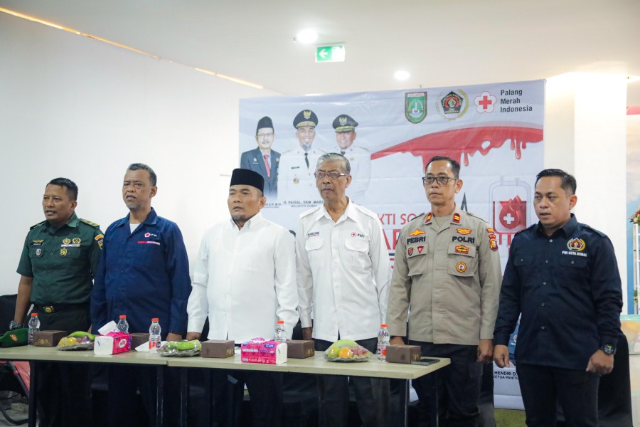 Bhakti Sosial Donor Darah PWI Dumai, Sugiyarto: Setetes Darah Sangat Berarti Buat Yang Membutuhkan
