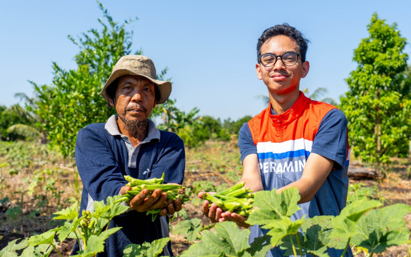 Semangat Hari Tani 2025: Kilang Pertamina Dumai Sulap Lahan Gambut Jadi Sumber Ekonomi Petani