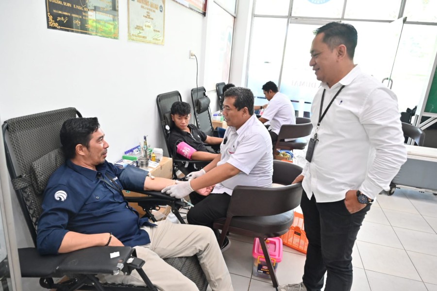 PWI Dumai dan Unidum Pererat Sinergi Lewat Seminar Jurnalistik dan Donor Darah
