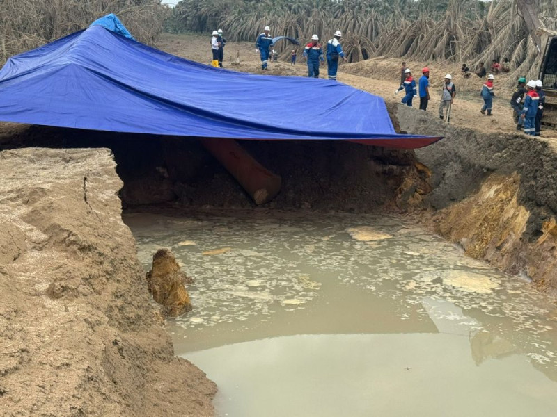 Aduh! Tiap Minggu Pipa Gas di Riau Meledak, Akibatnya 5 Rumah Rusak Parah