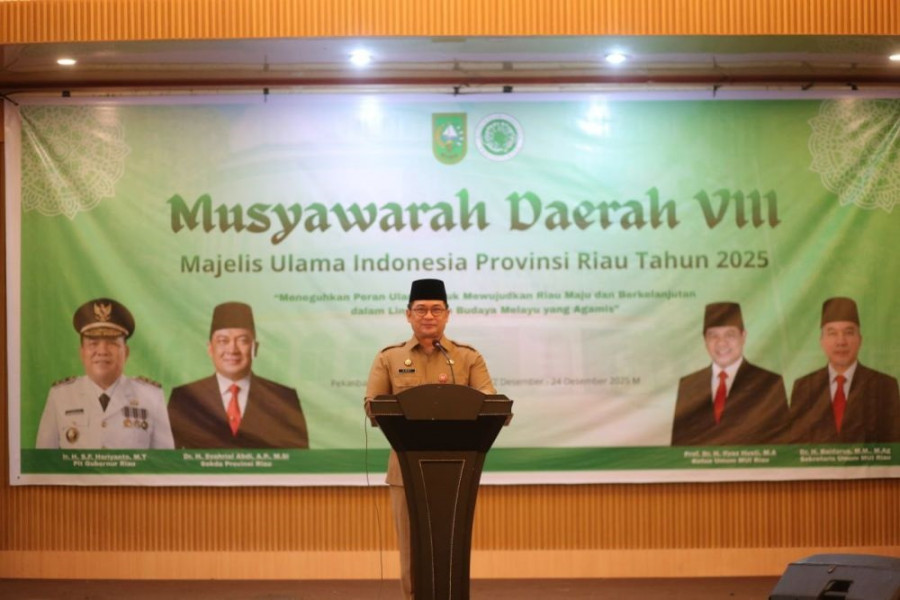 Sekdaprov Riau Buka Musda ke-8 MUI Provinsi Riau, Meneguhkan Peran Ulama