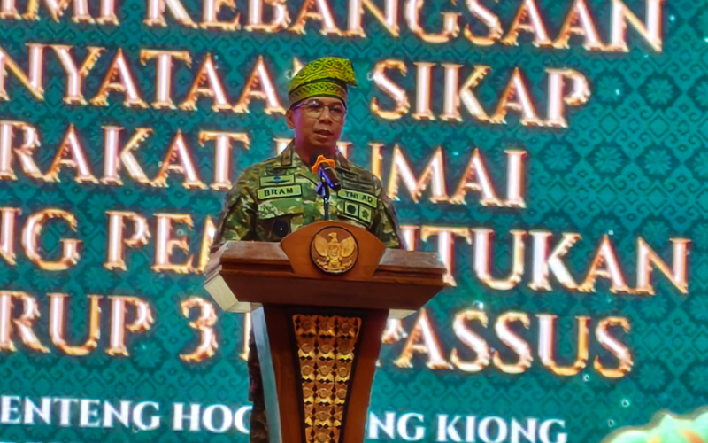 Pelindo Regional 1 Dumai Apresiasi dan Dukung Pembentukan Mako Grup 3 Kopassus