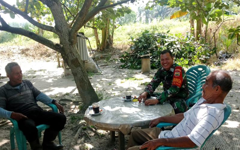 Tim Patroli SKK Migas Patroli Karhutla bersama Babinsa