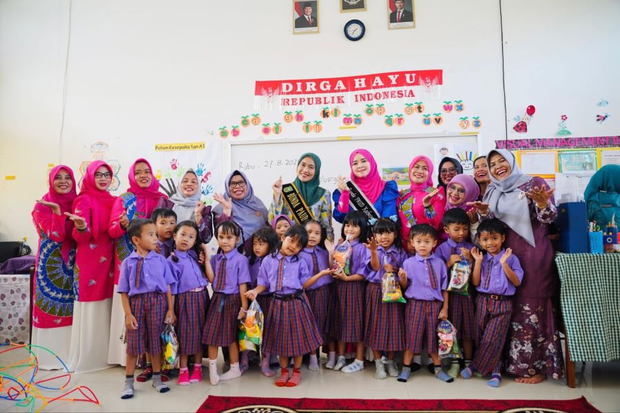 Seminar Parenting di Pelalawan, Bunda PAUD Riau Tekankan Pentingnya Bijak Gunakan Gawai