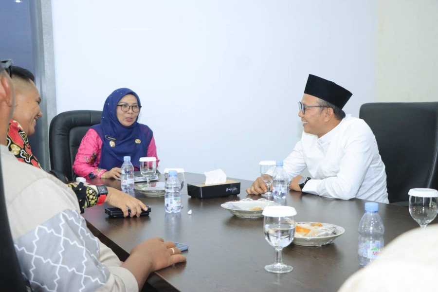 Wakil Bupati Kampar Terima Audiensi Bawaslu Kabupaten Kampar