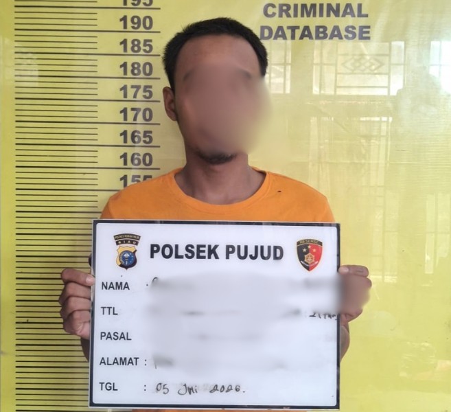 Berbekal Share Location Korban, Polsek Pujud Ringkus Terduga Pelaku Persetubuhan Anak