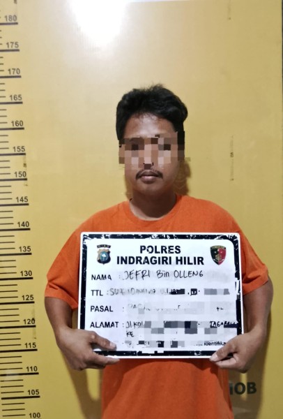 Nekat Buka Lahan dengan Membakar, Pria di Kateman Diciduk Polisi