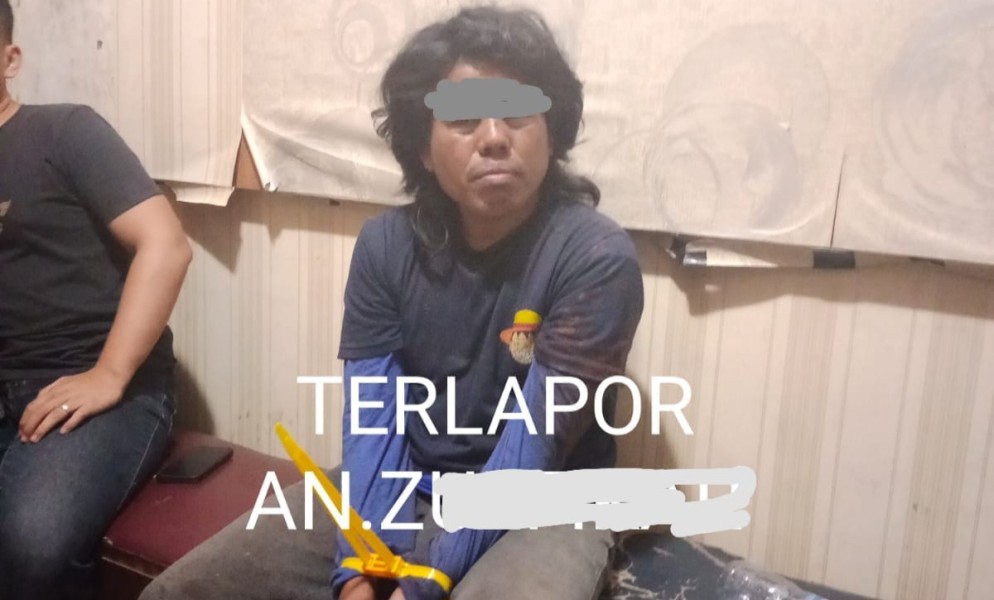 Pencurian Sepeda Motor di Pangkalan Lesung, Pelaku Diamankan Korban dan Diserahkan ke Polisi