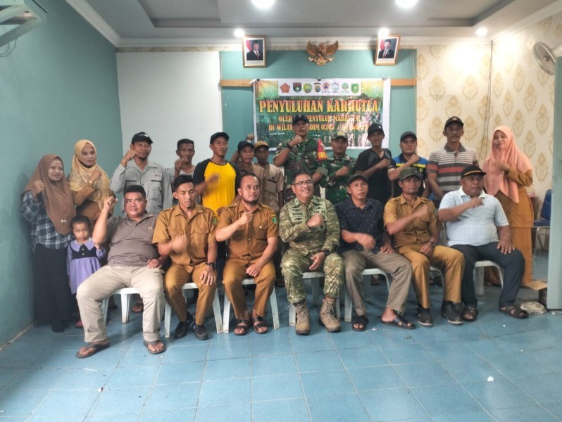 Dari Gemala Sari, Mabes TNI Dorong Peran Masyarakat Cegah Karhutla Sejak Dini