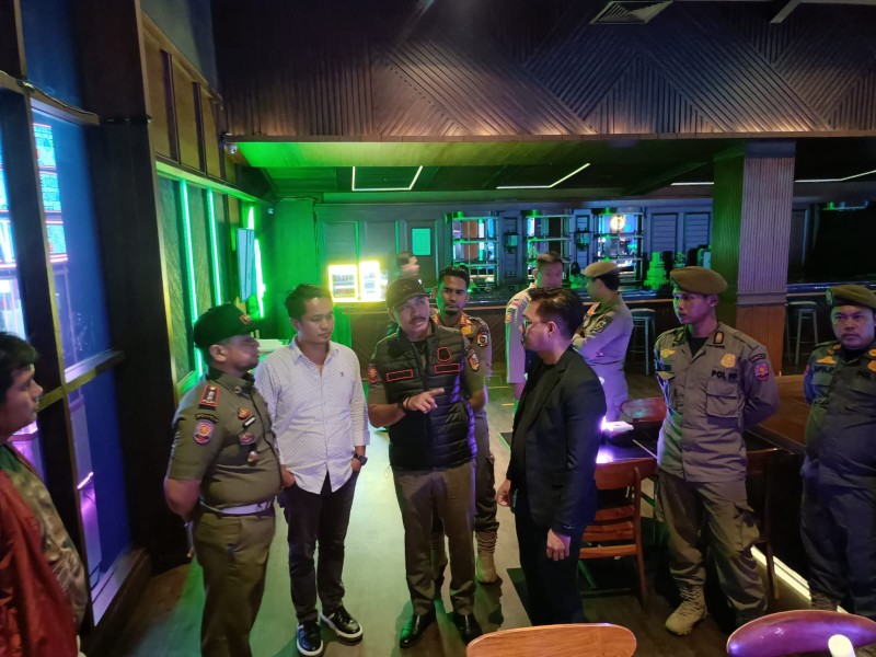 Satpol PP Pekanbaru Sidak HW Livehouse, Pastikan Tak Ada Aktivitas Diskotek