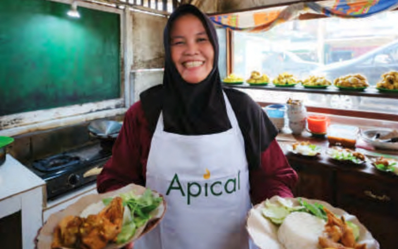 Apical Dorong Pertumbuhan UMKM, Dampingi Usaha Kuliner Lokal