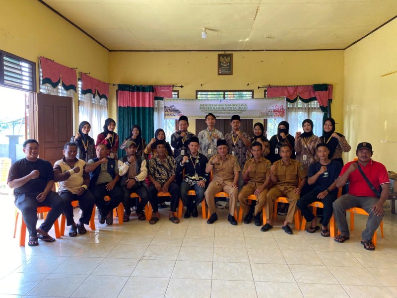 Mahasiswa KKN STAI SUSHA Siak Angkatan XIX Disambut Hangat di Desa Kota Ringin, Mempura