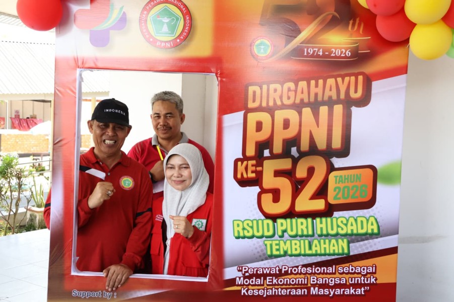 Bupati Herman Hadiri HUT PPNI, Tekankan Profesionalisme Perawat