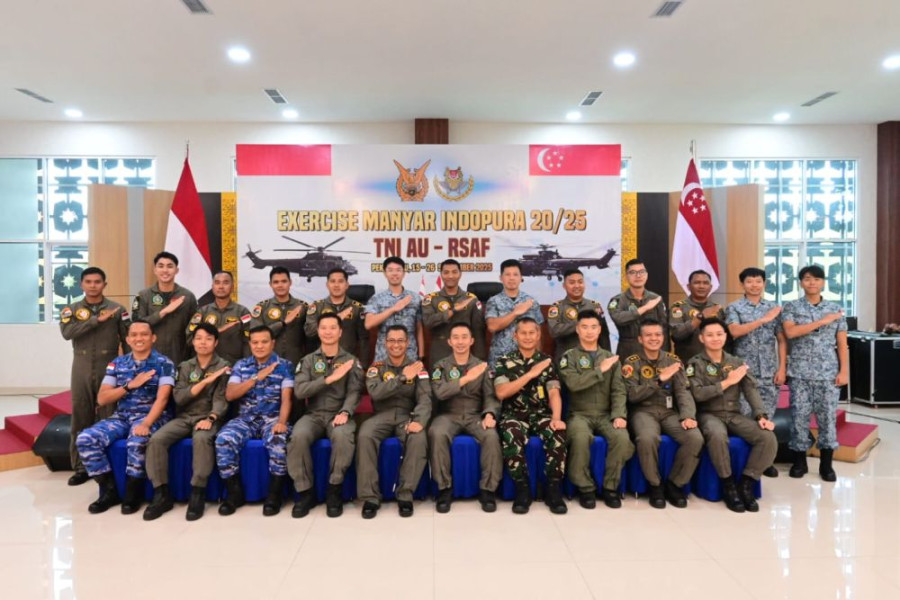 Setelah Amerika dan Australia, Kini Singapura Latihan Bersama TNI AU di Pekanbaru