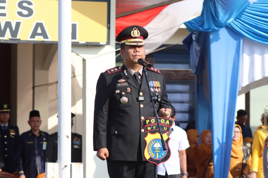Semangat Bhayangkara ke-80 Bergema di Pelalawan, Kapolres Tegaskan Komitmen Polri Hadir untuk Masyarakat